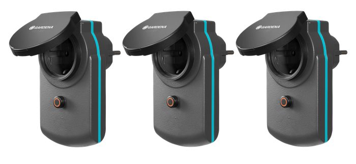Prises électriques connectées smart Power - Lot de 3
